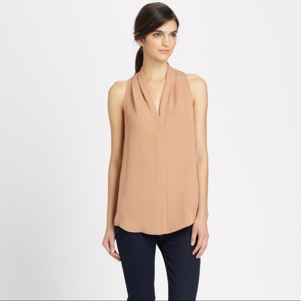 Theory Hylin Silk Top